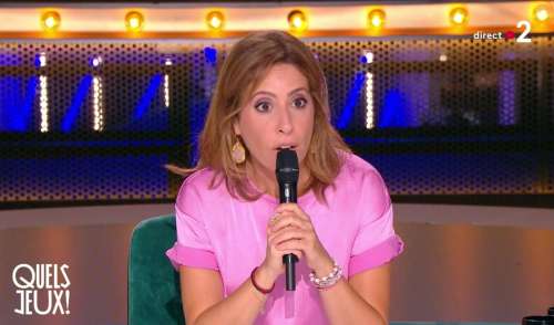 Nathalie Péchalat demande à quitter le plateau de Quels jeux, Léa Salamé s'y refuse (VIDEO)