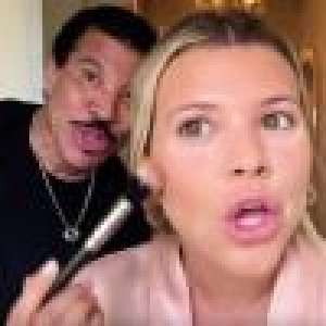 Lionel Richie : Il s'incruste dans le tuto maquillage de sa fille Sofia