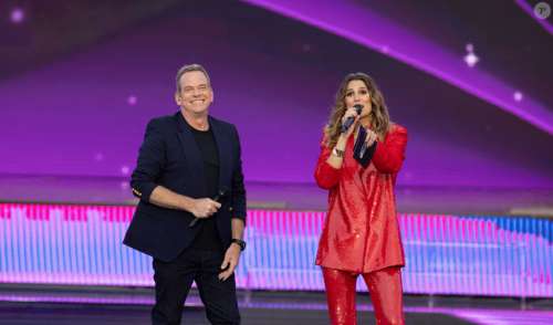 PHOTOS Laury Thilleman canon en rouge aux côtés de Garou, Fête de la musique grandiose avec plus de 40 artistes sur France 2