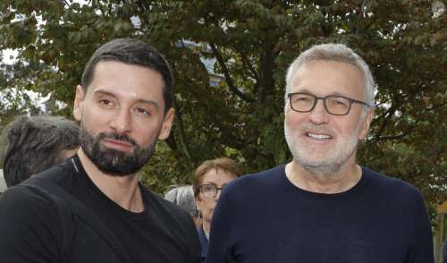 Laurent Ruquier et Hugo Manos 