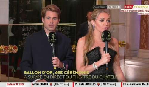 L'ex-couple Carine Galli et Giovanni Castaldi fait le show : une alchimie intacte à la cérémonie du Ballon d'Or