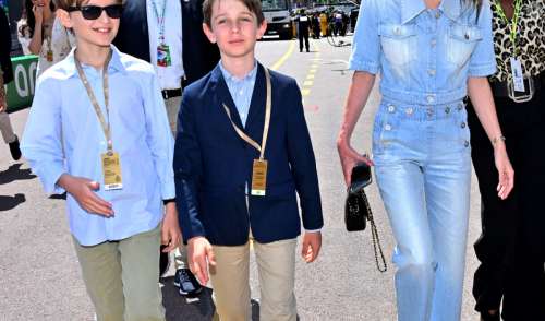 PHOTOS Raphaël Elmaleh très chic au Grand Prix de Monaco, le fils de Charlotte Casiraghi et Gad Elmaleh savoure ce moment