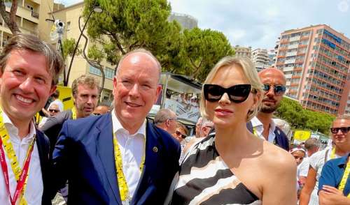 Charlene et Albert de Monaco stylés et assortis à Nice : la princesse dévoile ses épaules, Albert conquis