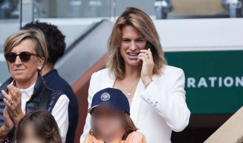 PHOTOS Amélie Mauresmo, ses enfants Aaron et Ayla aux premières loges de Roland-Garros : une finale bien méritée en famille !