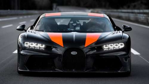 VIDÉO | Une Bugatti frôle les 500 km/h, un record