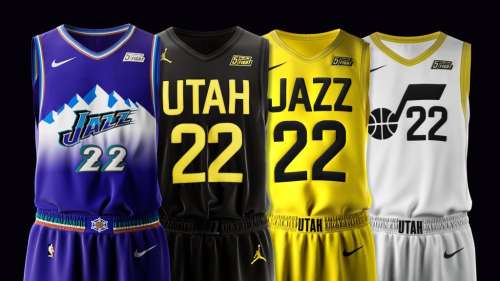 Jetez un coup d’œil aux mauvais nouveaux uniformes de l’Utah Jazz, vous tous