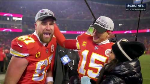 Travis Kelce sur la victoire dans le match pour le titre de l’AFC : “Burrowhead My Ass”