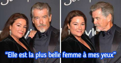 Pierce Brosnan répond aux trolls qui ont critiqué le poids de sa femme et nous montre ce qu’est le véritable amour