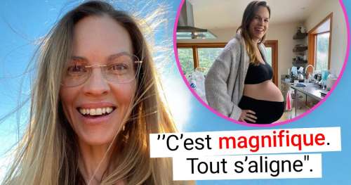 Hillary Swank, 48 ans, révèle pourquoi elle est émerveillée par sa grossesse gémellaire