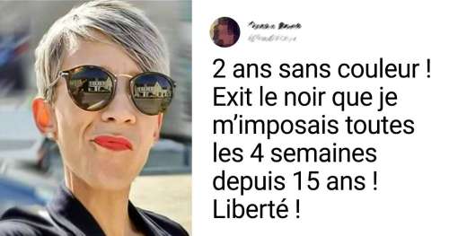 27 Lectrices de Sympa qui s’assument au naturel et refusent de cacher leurs cheveux gris ou blancs