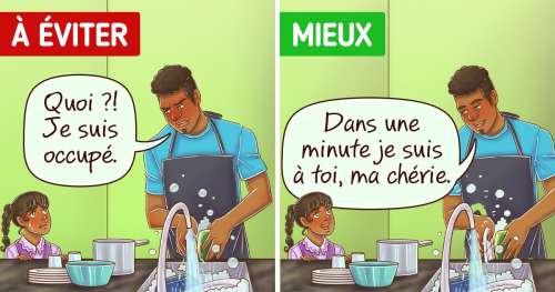 12 Gestes quotidiens que les parents peuvent montrer à leurs enfants pour donner le bon exemple