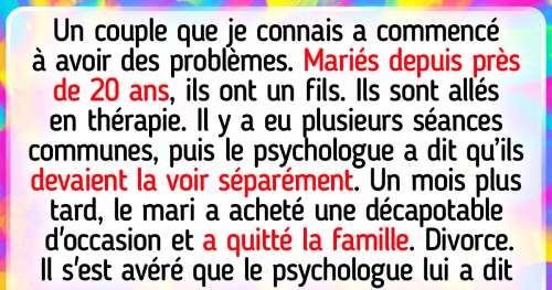 17 Histoires fascinantes du monde des psychologues et de leurs patients