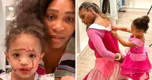 Photos De Serena Williams Avec Sa Fille Qui Montrent Que Si C Est Une Dure A Cuire Sur Un Court De Tennis C Est Une Maman Tres Tendre A La Maison Sur Buzz