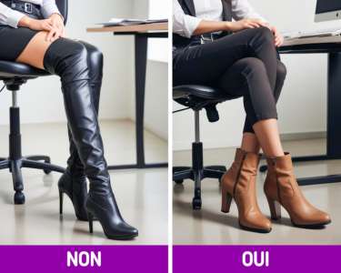 12 Chaussures idéales pour le travail et 12 autres à éviter