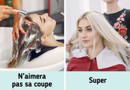 10 Signes indiquant qu’un coiffeur travaille par-dessus la jambe