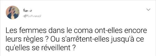 Quelqu’un a demandé sur “X” si les femmes avaient toujours leurs règles pendant le coma, et les experts ont répondu à cette question