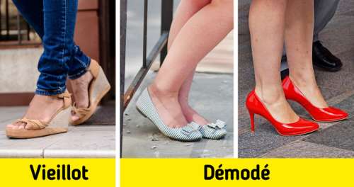 10 Paires de chaussures qui conviennent parfaitement aux jambes matures