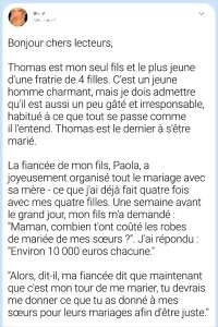 Mon fils unique m’a exclu de son mariage à cause de la sombre manigance de sa fiancée