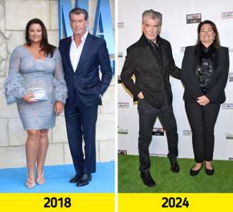 La femme de Pierce Brosnan est métamorphosée sur cette nouvelle photo