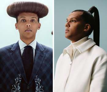 Après un an d’absence, Stromae réapparaît avec une nouvelle coiffure blonde qui surprend