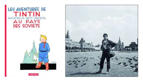 Léonard Gianadda sur les traces de Tintin