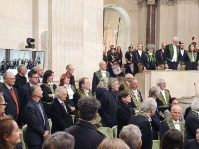 Emmanuel Guibert, un « pentamaître » à l'Académie des Beaux-Arts