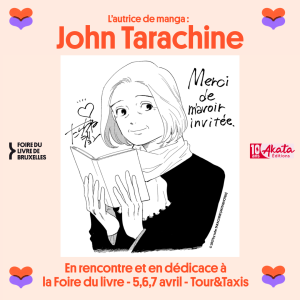 John Tarachine à la Foire du livre de Bruxelles 2024