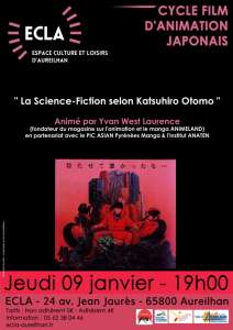 La science-fiction selon Katsuhiro Otomo à Aureilhan (Le 9 janvier 2020)