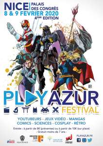 4e Play Azur Festival  à Nice (Les 8 et 9 février 2020)