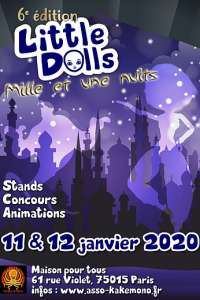 6e Little Dolls à Paris (Les 11 et 12 janvier 2020)