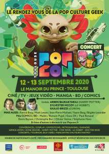 Popcon à Toulouse (Les 12 et 13 septembre 2020)