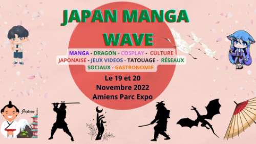 Japan Manga Wave à Amiens (Les 19 et 20 novembre 2022)