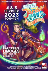 2e Geek Festival à Limoges (Les 4 et 5 février 2023)