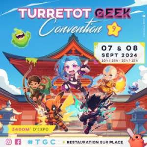 9e Geek Convention à Turretot (Les 7 et 8 septembre 2024)