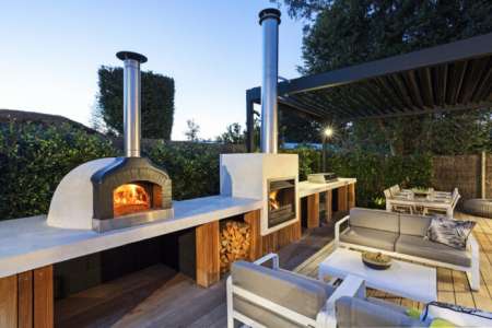 Comment construire un four à pizza en brique dans le jardin