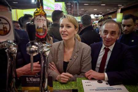 Marion Maréchal aspergée de bière au Salon de l’agriculture