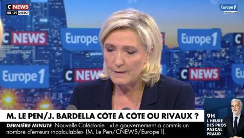 Jordan Bardella nommé futur Premier ministre par Marine le Pen