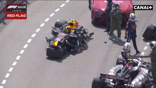 VIDÉO – Terrible crash au départ du Grand Prix de Monaco !