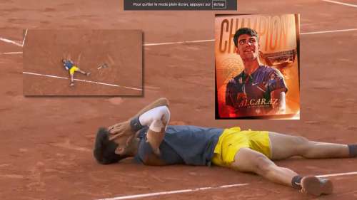 Carlos Alcaraz, nouveau roi de Roland Garros, un rêve devenu réalité