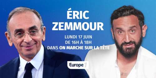 Cyril Hanouna lance son émission Europe 1 avec Éric Zemmour 
