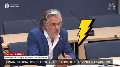 Auditionné au Sénat, Vincent Labrune (LFP) a des idées pour sauver le football français