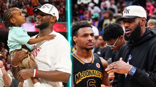 Dans la légende du sport, LeBron James accueille son fils Bronny aux Lakers