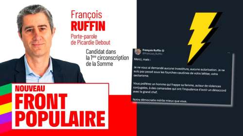 Bazar à gauche : François Ruffin attaque Quatennens et LFI