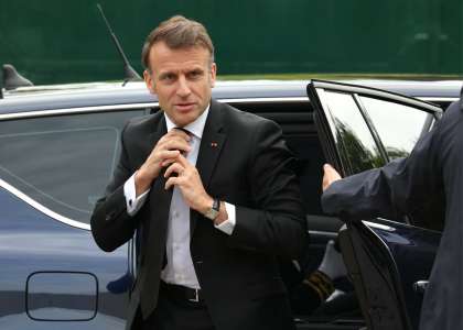 Emmanuel Macron au Village olympique à quatre jours de la cérémonie d’ouverture