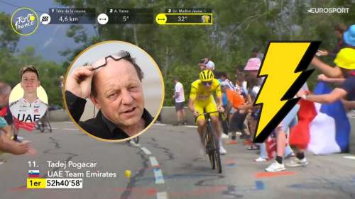 Tour de France (14e étape) : « une autre planète », la nouvelle victoire de Tadej Pogacar sème le trouble chez les experts