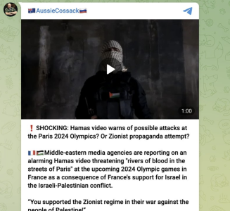 Fake news – Non, un combattant du Hamas ne menace pas Paris pour les Jeux