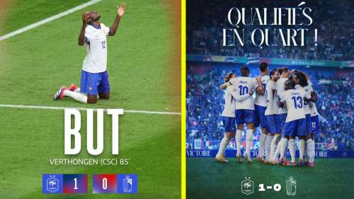 La surprise qui attendait les Bleus au retour au vestiaire après la victoire face à la Belgique (1-0)