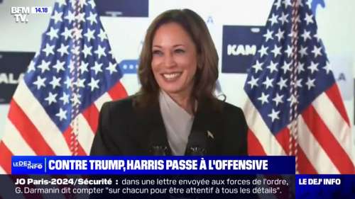 « Dans mon parcours, j’ai affronté des criminels… » Kamala Harris allume Donald Trump