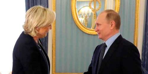 Marine Le Pen recadre la Russie qui la félicite à la veille d’un scrutin décisif  