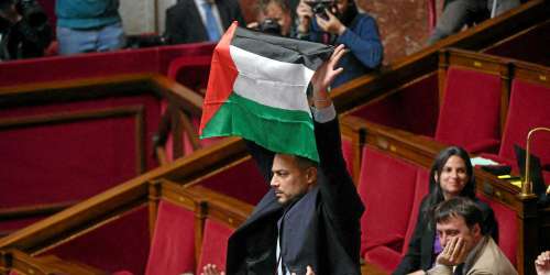 Sébastien Delogu exige de Yaël Braun-Pivet la restitution de son drapeau palestinien saisi en plein hémicycle